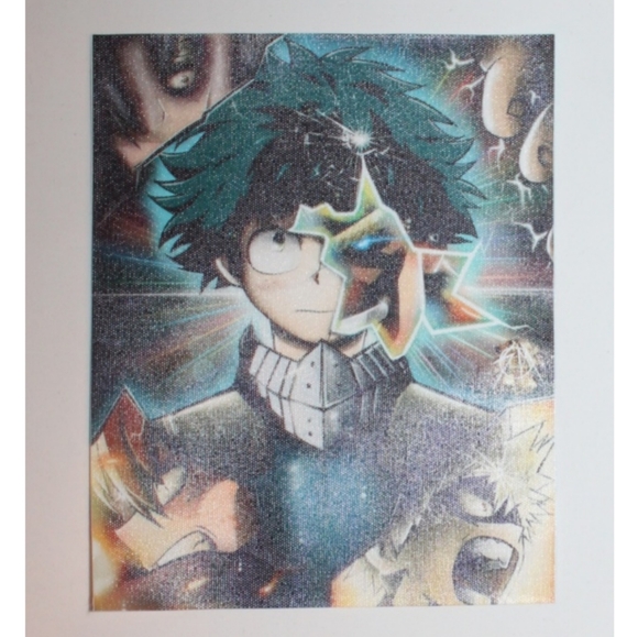 League One for All Izuku Wall Canvas Poster - Picture 9 of 10